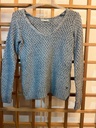 Pull gris en laine (PU06)