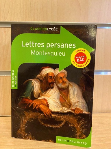 Montesquieu/ Lettres persanes