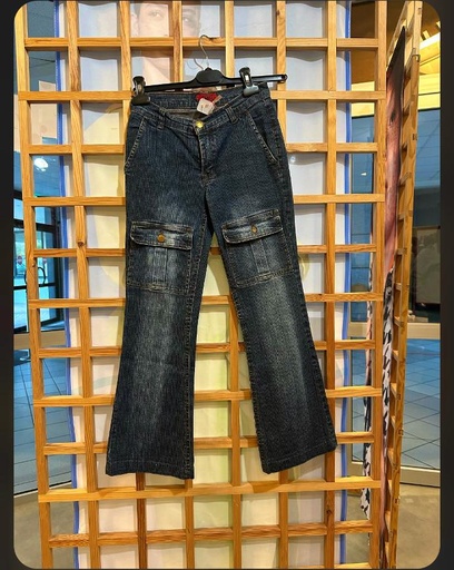 pantalon jeans bleu (PA17)