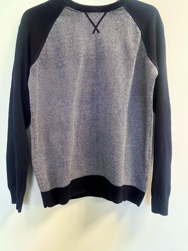 Pull gris bleu JULES (PU10)